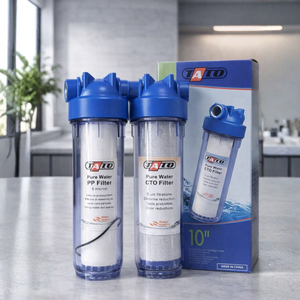 فلتر مياه ثنائي شفاف TATO