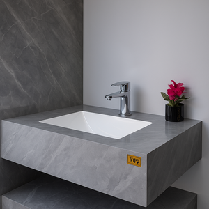 مغسلة رخام R100 + مبرايه ليد 3 اضاءات