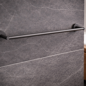 حامل مناشف مزدوج تريديكس 60 سم رمادي BDS.12007