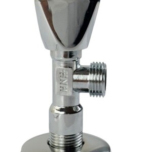 محبس زاوية سن نحاس ايطالي HNH  كروم 1/2بوصة اتش