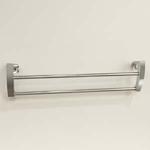 علاقة مناشف المونيوم مزدوج ( متوفر أكثر من لون )