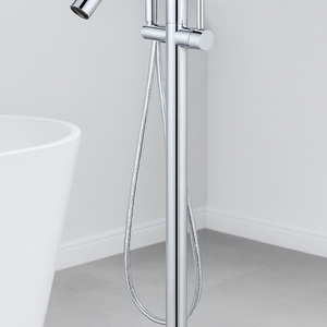 خلاط بانيو مدور بشكل أنيق