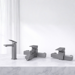 طقم خلاط المونيوم رمادي ( مربع ) 500 نقطه هدية