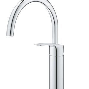 خلاط مطبخ جروهي يوروسمارت 1/2 بوصة كروم موديل 33202003 - جنب