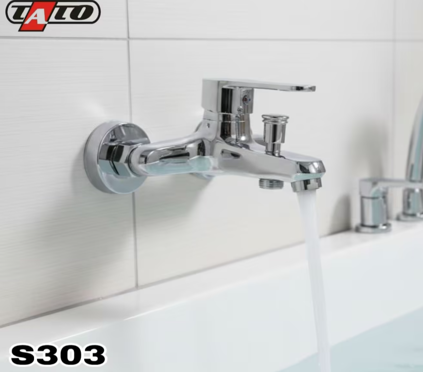 خلاط دش نحاس TATO دائري – S303